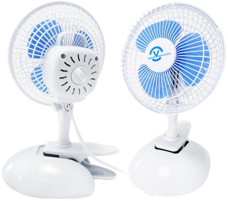 Wiatrak stołowy z klipsem